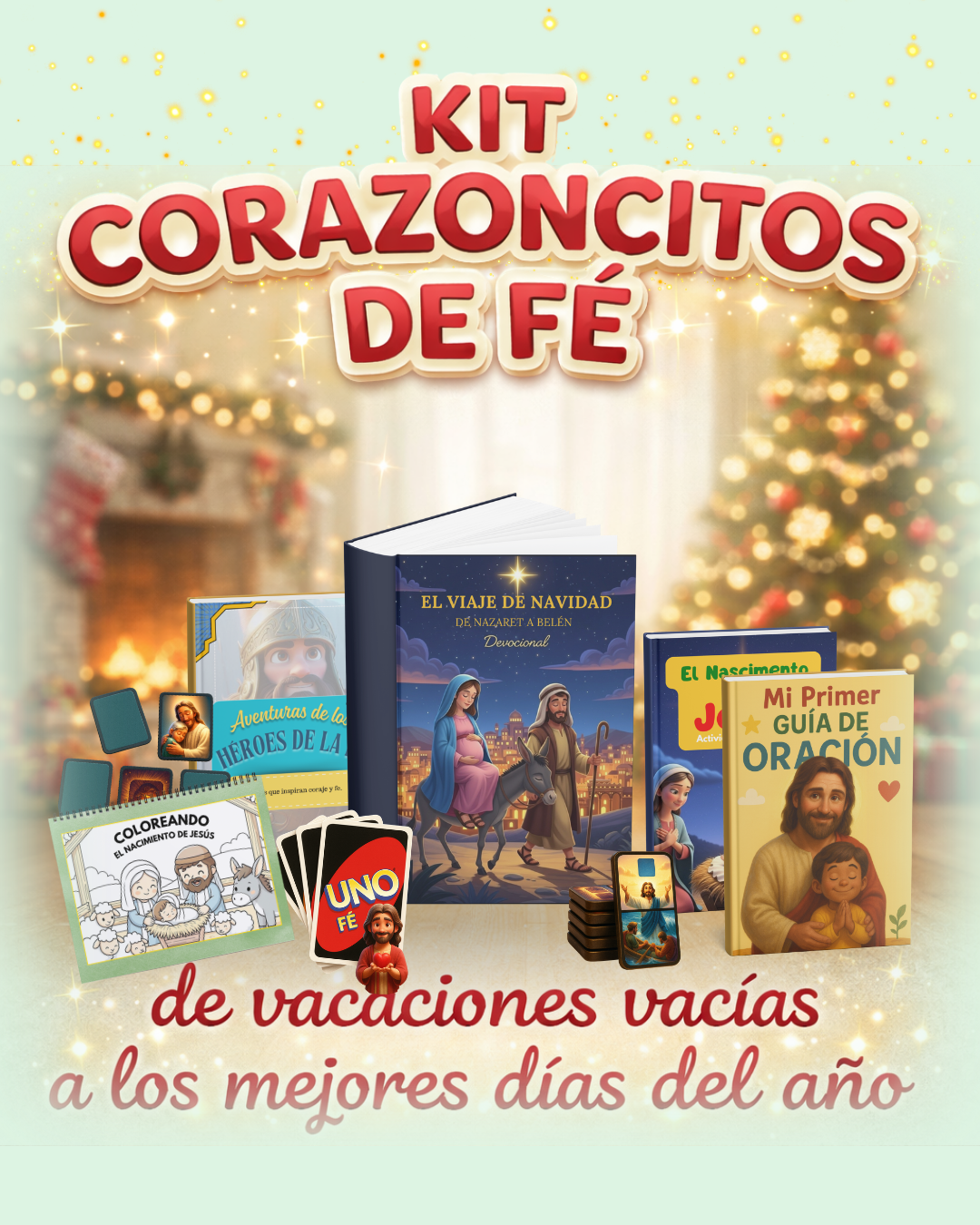 Kit Corazoncitos de Fé